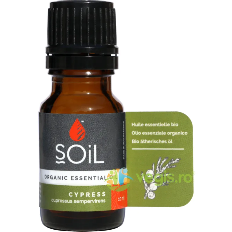 Ulei Esential de Chiparos (Cypress) Ecologic/Bio 10ml SOiL — preț și oferte