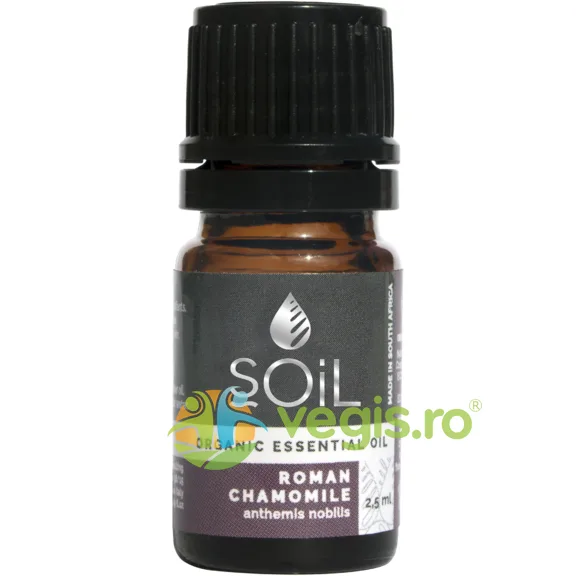 Ulei Esential de Musetel Roman (Roman Chamomile) Ecologic/Bio 2.5ml SOiL — preț și oferte