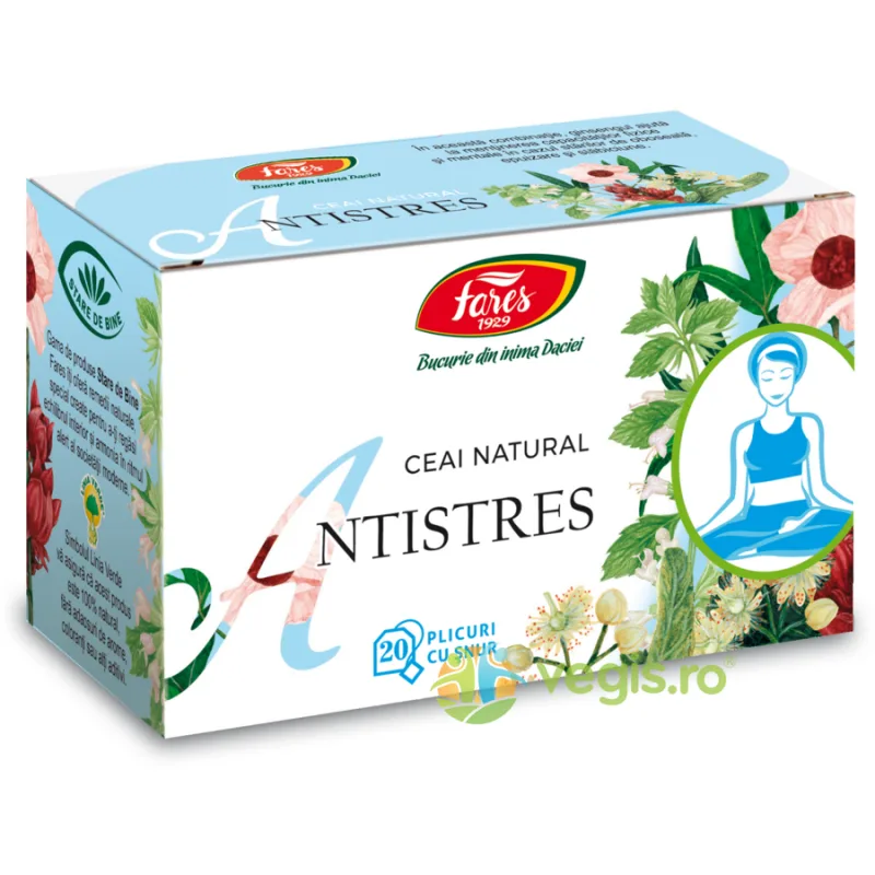 Ceai Antistres Stare de Bine 20dz FARES — preț și oferte