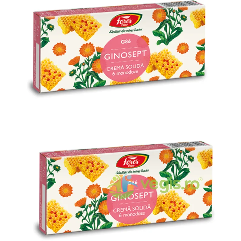 Pachet Ginosept (G86) Crema Solida 6 + 6 monodoze FARES — preț și oferte