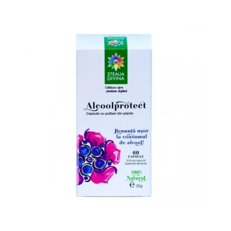 AlcoolProtect, 60 capsule, Steaua Divina — preț și oferte