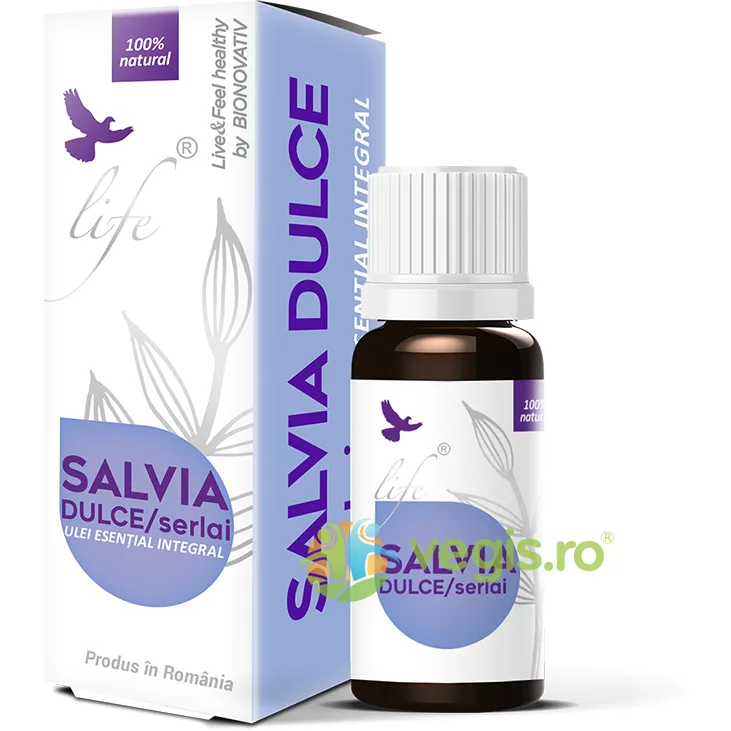 Ulei Esential de Salvie Dulce 10ml BIONOVATIV — preț și oferte