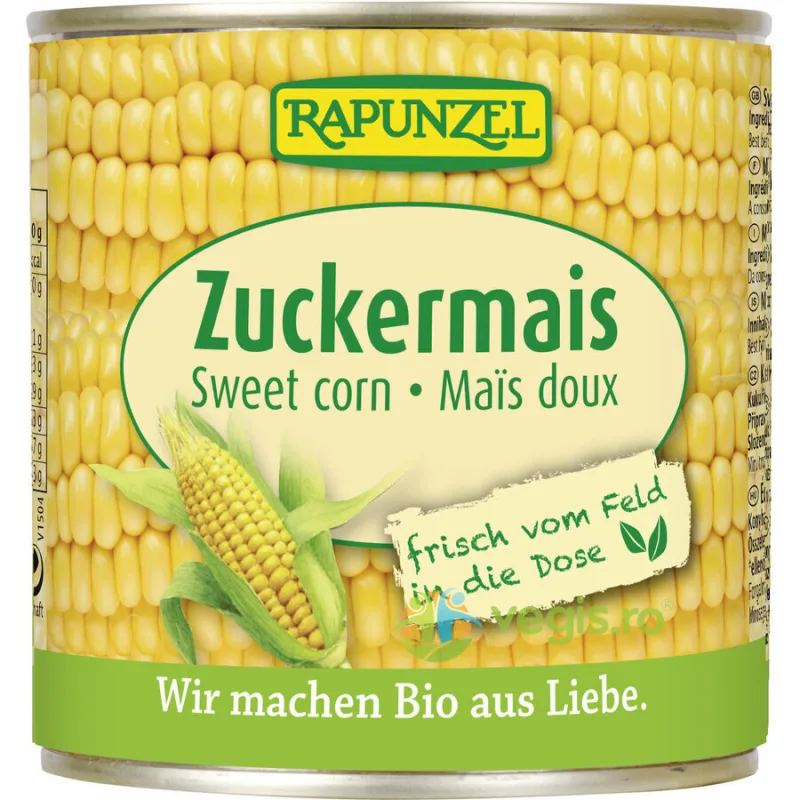 Porumb Dulce in Doza Ecologic/Bio 340g Rapunzel — preț și oferte