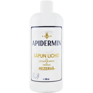 Sapun Lichid (Rezerva) cu Laptisor de Matca si Propolis Apidermin 500ml
