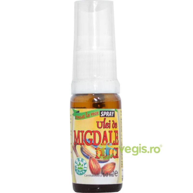 Ulei de Migdale Dulci Presat la Rece Spray 10ml Herbavit — preț și oferte