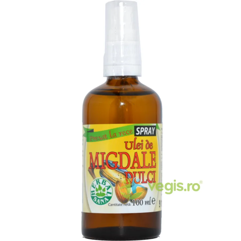 Ulei de Migdale Dulci Presat la Rece Spray 100ml Herbavit — preț și oferte