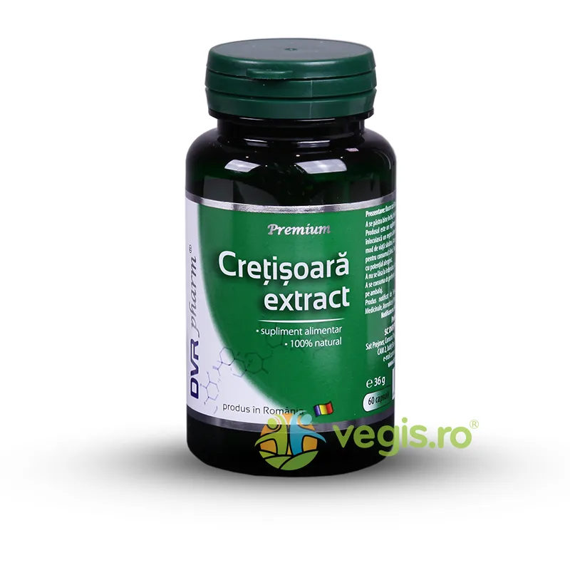 Cretisoara Extract 60Cps DVRPharm — preț și oferte