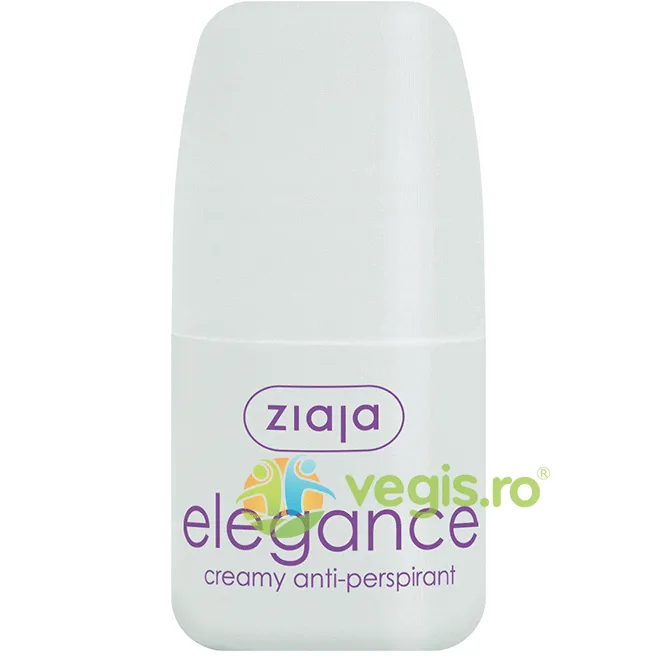 Elegance Antiperspirant Roll-On cu Note de Casmir si Matase 60ml ZIAJA — preț și oferte
