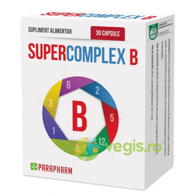 Super Complex B 30Cps Quantum Parapharm — preț și oferte