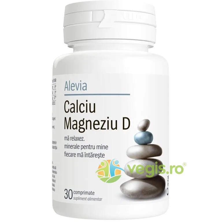 Calciu Magneziu Vitamina D 30cpr ALEVIA — preț și oferte