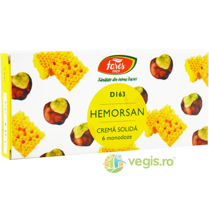 Hemorsan - Crema Solida (D163) 6 monodoze FARES — preț și oferte