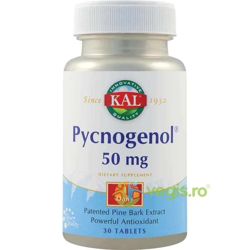 Pycnogenol 50mg 30tb Secom, Kal — preț și oferte