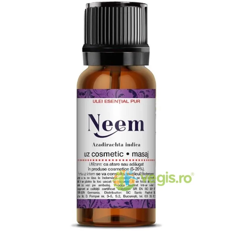 Ulei Neem Esential 10ml STEAUA&nbsp;DIVINA — preț și oferte