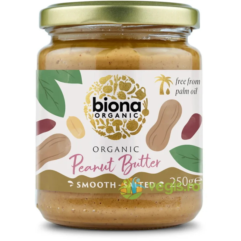 Pasta de Arahide Cremoasa cu Sare Ecologica/Bio 250g BIONA — preț și oferte