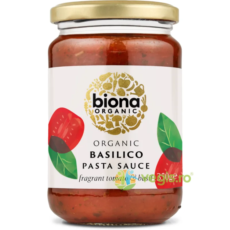 Sos de Rosii cu Busuioc pentru Paste Ecologic/Bio 350g BIONA — preț și oferte