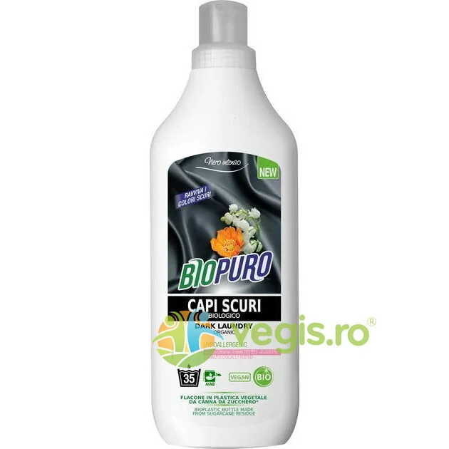 Detergent pentru Rufe Negre Ecologic/Bio 1000ml BIOPURO — preț și oferte