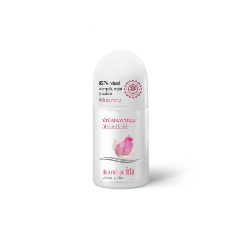 Deo Roll-on IDA, 50 ml, VivaNatura — preț și oferte