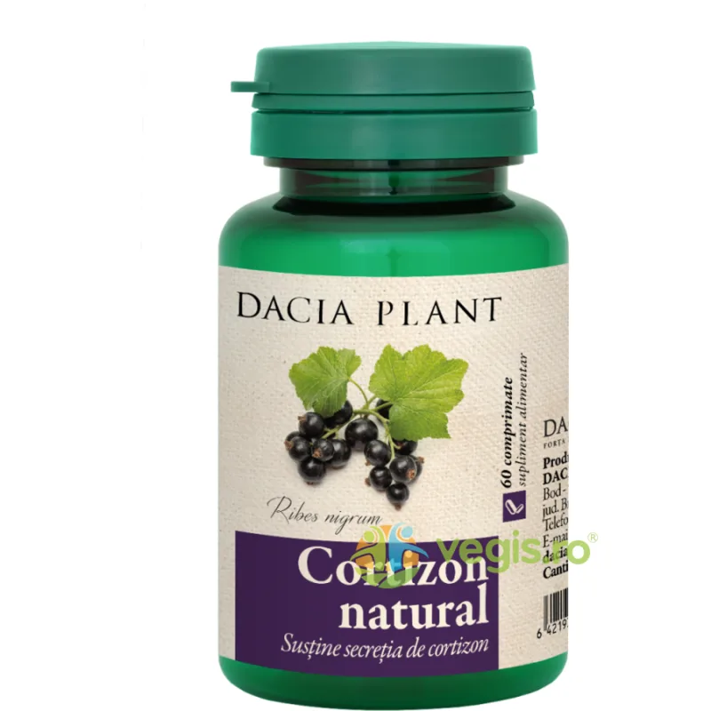 Cortizon Natural 60Cpr DACIA PLANT — preț și oferte
