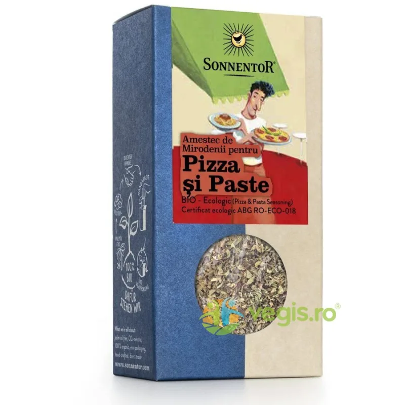 Condiment Amestec pentru Pizza Si Paste Ecologic/Bio 20g SONNENTOR — preț și oferte