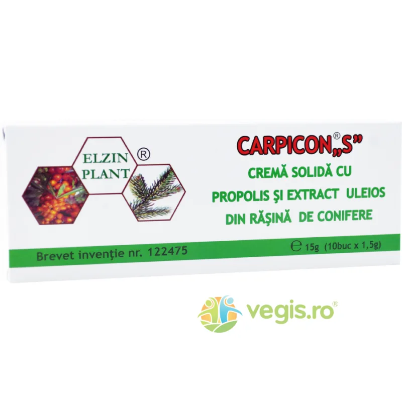 Carpicon S Supozitoare 10buc x 1.5g ELZIN PLANT — preț și oferte