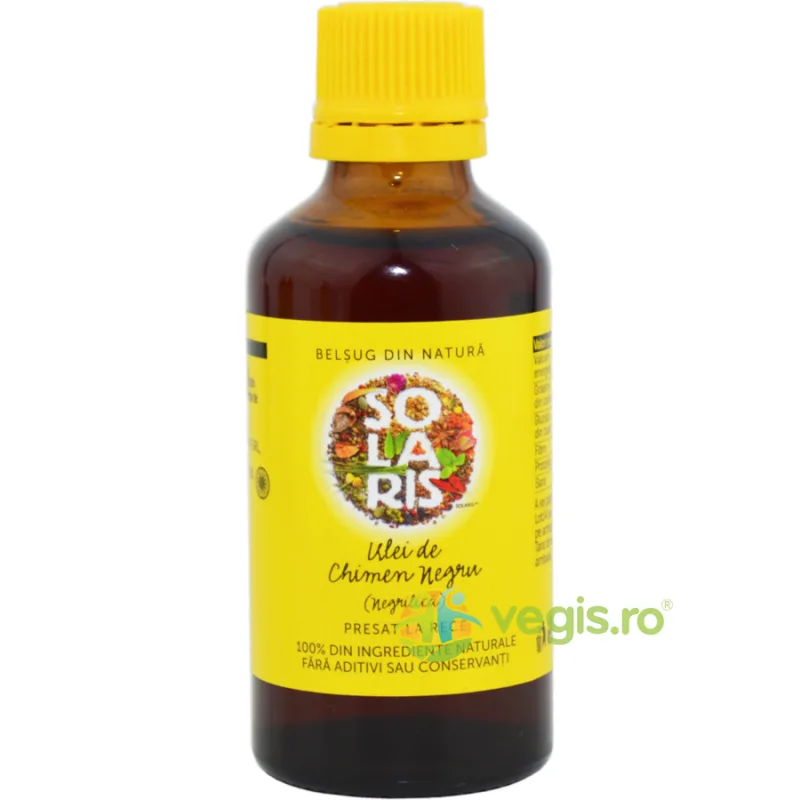 Ulei de Chimen Negru 50ml SOLARIS — preț și oferte