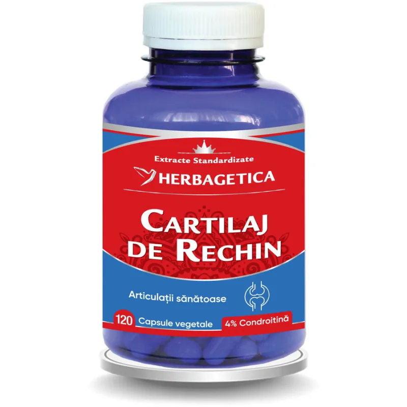 Cartilaj De Rechin 120Cps HERBAGETICA — preț și oferte