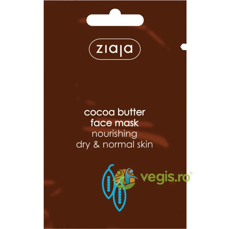 Masca De Fata Hranitoare Cu Unt De Cacao 7ml ZIAJA — preț și oferte