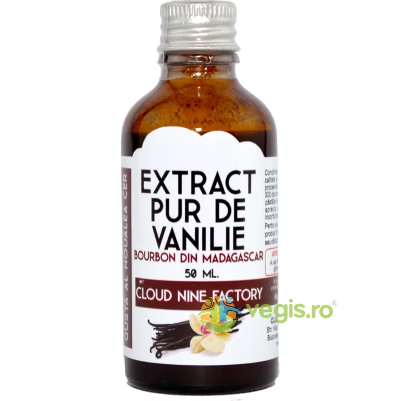 Extract Pur de Vanilie Bourbon din Madagascar 50ml CLOUD NINE FACTORY™ — preț și oferte
