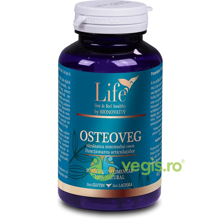 Osteoveg 120cps BIONOVATIV — preț și oferte