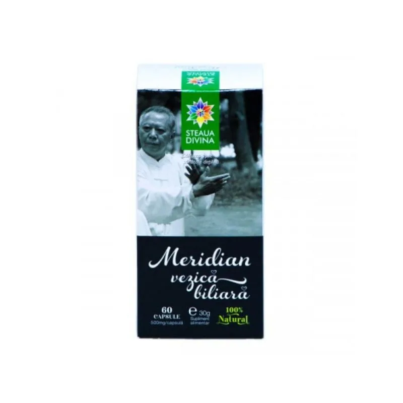 Meridian vezica biliara, 60 capsule, Steaua Divina — preț și oferte
