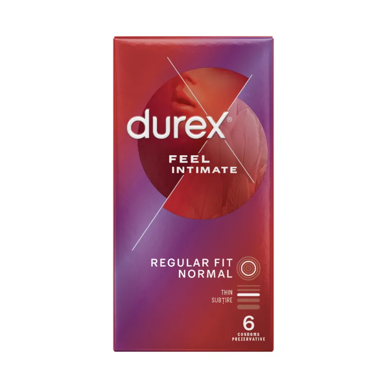 Prezervative Feel Intimate, 6 bucati, Durex — preț și oferte