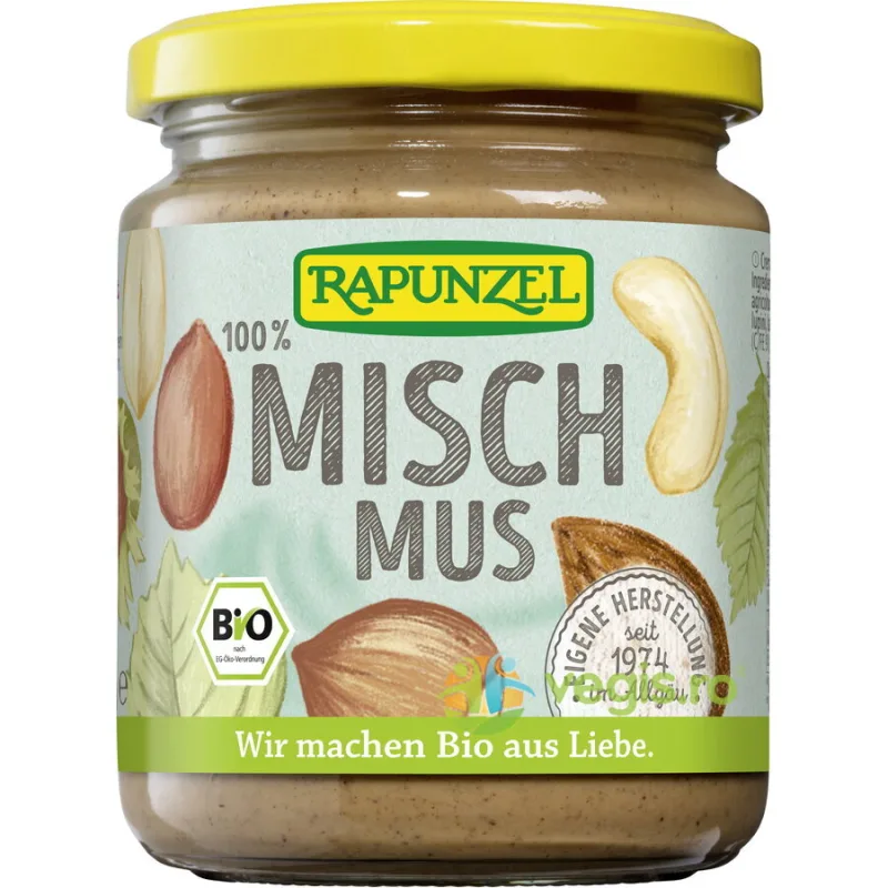 Pasta Amestec 4 Feluri de Nuca Ecologica/Bio 250g Rapunzel — preț și oferte