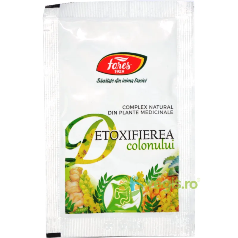 Detoxifierea Colonului Plic 6g FARES — preț și oferte