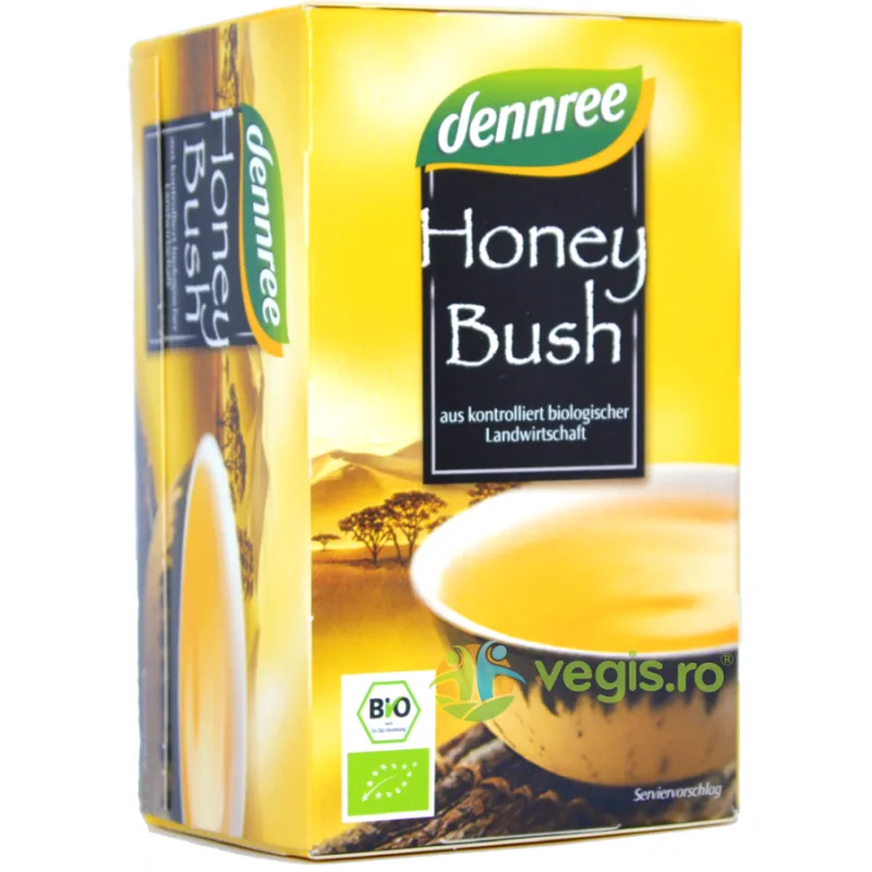Ceai Honeybush Ecologic/Bio 20 plicuri Dennree — preț și oferte