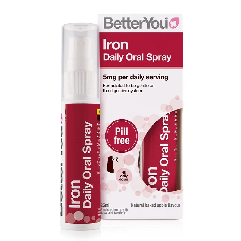 Spray oral cu fier, 5mg, 25ml, BetterYou BETTER YOU — preț și oferte