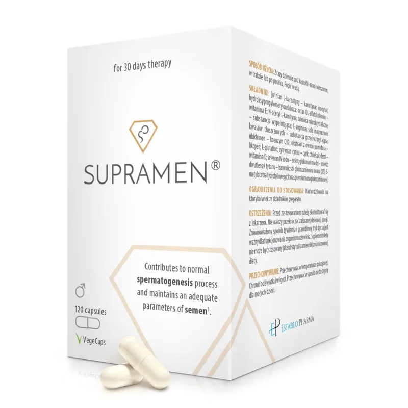 Supramen, 120 capsule, Establo Pharma — preț și oferte