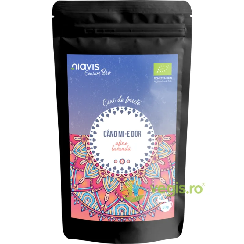 Ceai Cand Mi-e Dor Ecologic/Bio 50g NIAVIS — preț și oferte