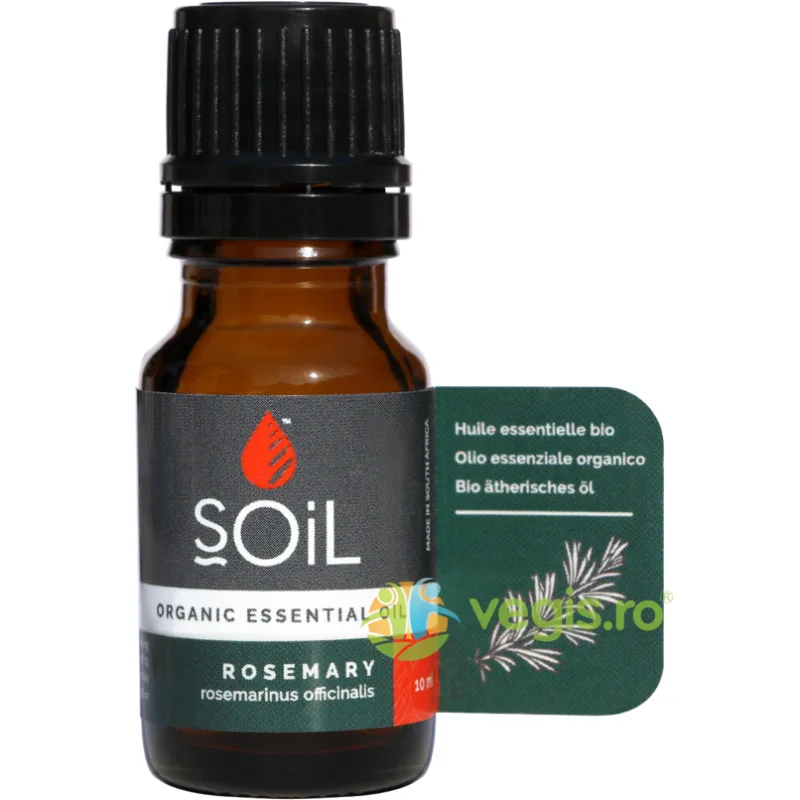 Ulei Esential de Rozmarin (Rosemary) Ecologic/Bio 10ml SOiL — preț și oferte