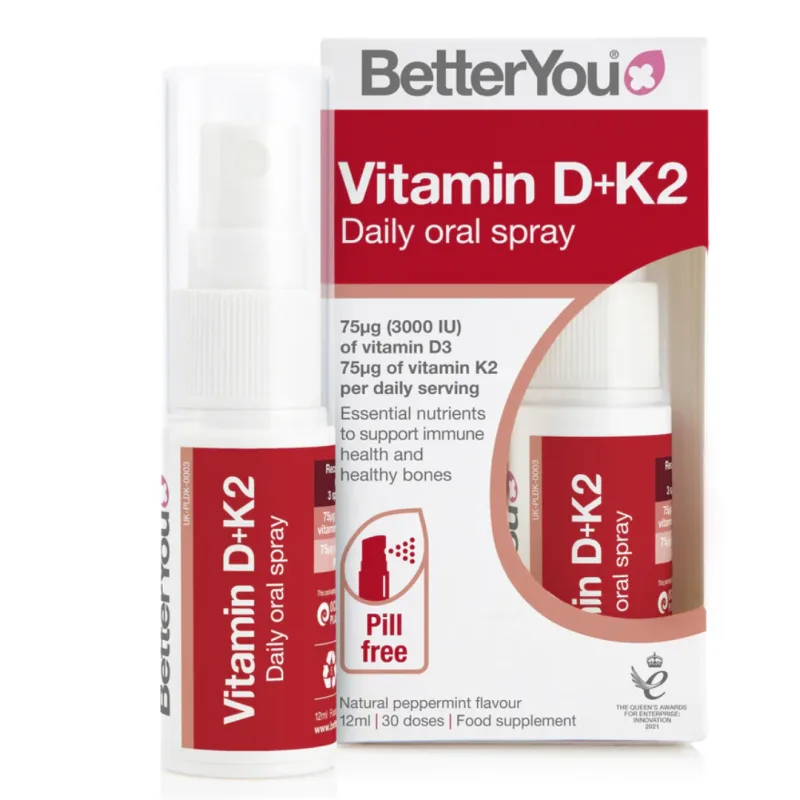 Spray oral cu vitamina D + K2, 12ml, BetterYou BETTER YOU — preț și oferte