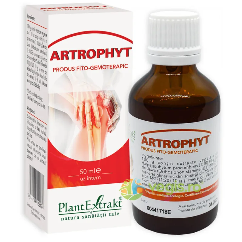 Artrophyt Solutie Uz Intern 50ml PLANTEXTRAKT — preț și oferte