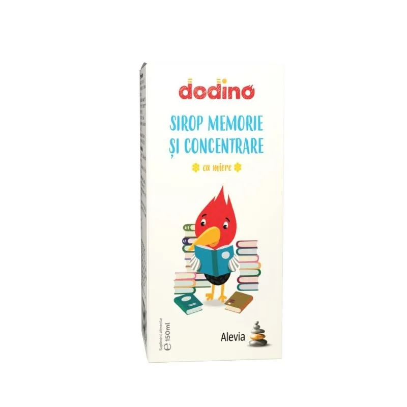 Dodino Sirop Memorie si Concentrare 150ml ALEVIA — preț și oferte