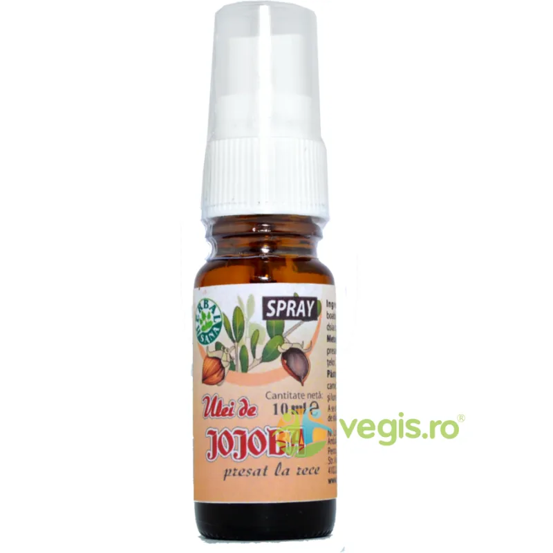 Ulei de Jojoba Presat la Rece Spray 10ml Herbavit — preț și oferte