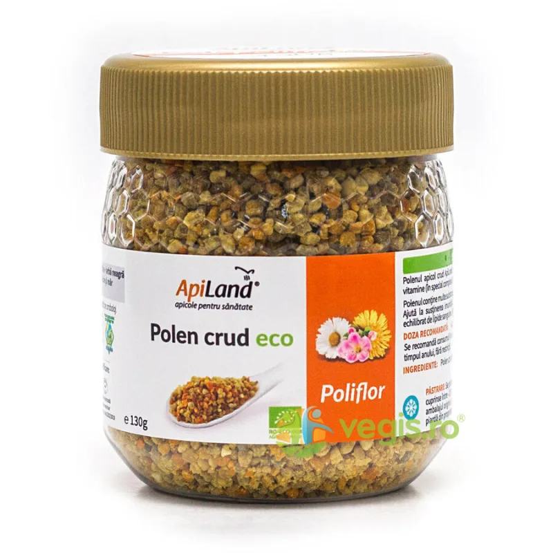 Polen Crud Polifor Ecologic/Bio 130g APILAND — preț și oferte