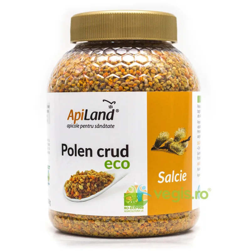 Polen Crud de Salcie Ecologic/Bio 500g APILAND — preț și oferte