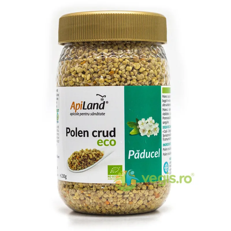 Polen Crud de Paducel Ecologic/Bio 230g APILAND — preț și oferte