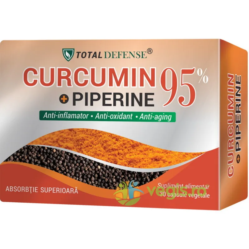 Curcumin + Piperine 95% 30cps COSMO PHARM — preț și oferte