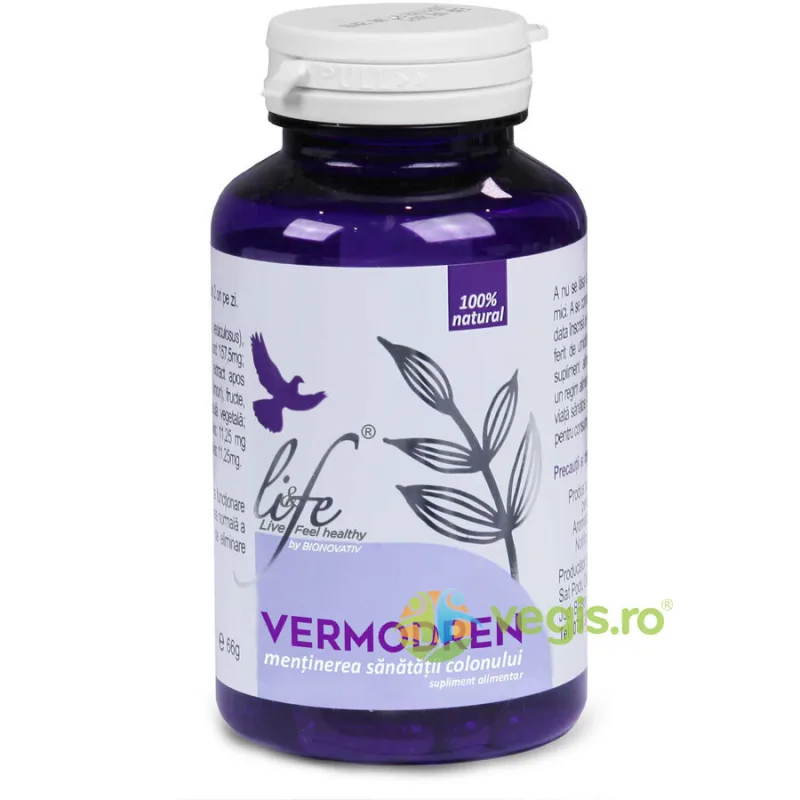 Vermodren 120 cps BIONOVATIV — preț și oferte