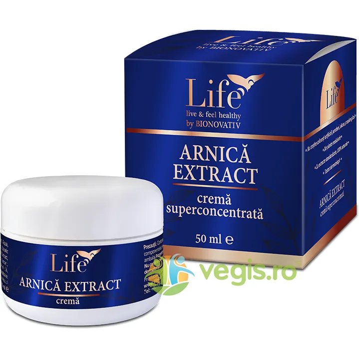 Arnica Extract Crema Superconcentrata 50ml BIONOVATIV — preț și oferte