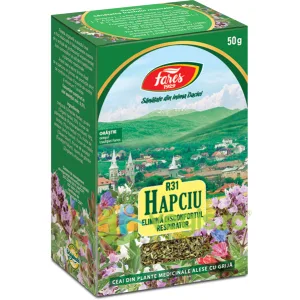 Ceai Hapciu Elimina Disconfortul Respirator (R31) 50g