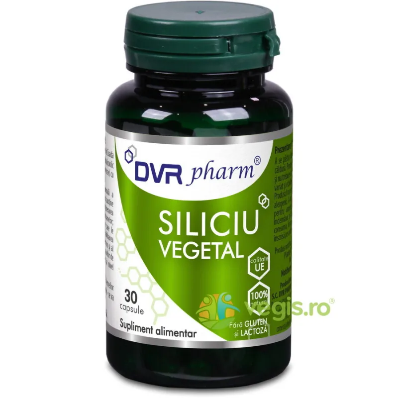 Siliciu Vegetal 30cps DVRPharm — preț și oferte